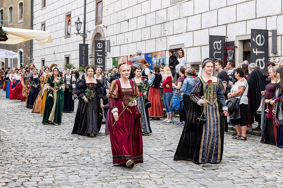 Slavnosti pětilisté růže ®, Český Krumlov, sobota 22. 6. 2019