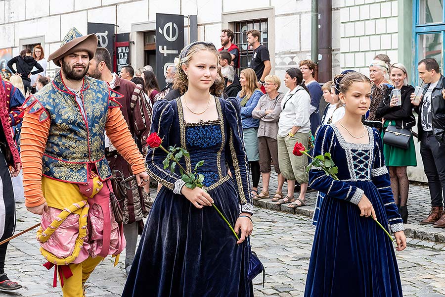 Fest der fünfblättrigen Rose ®, Český Krumlov, Samstag 22. 6. 2019