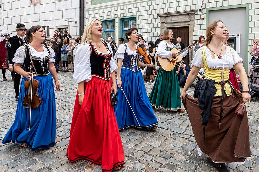 Fest der fünfblättrigen Rose ®, Český Krumlov, Samstag 22. 6. 2019