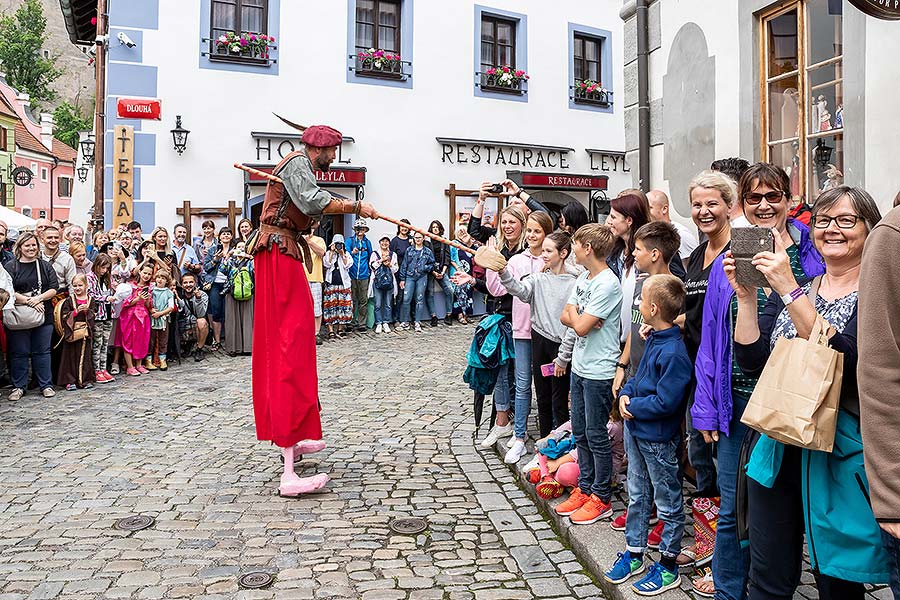 Slavnosti pětilisté růže ®, Český Krumlov, sobota 22. 6. 2019