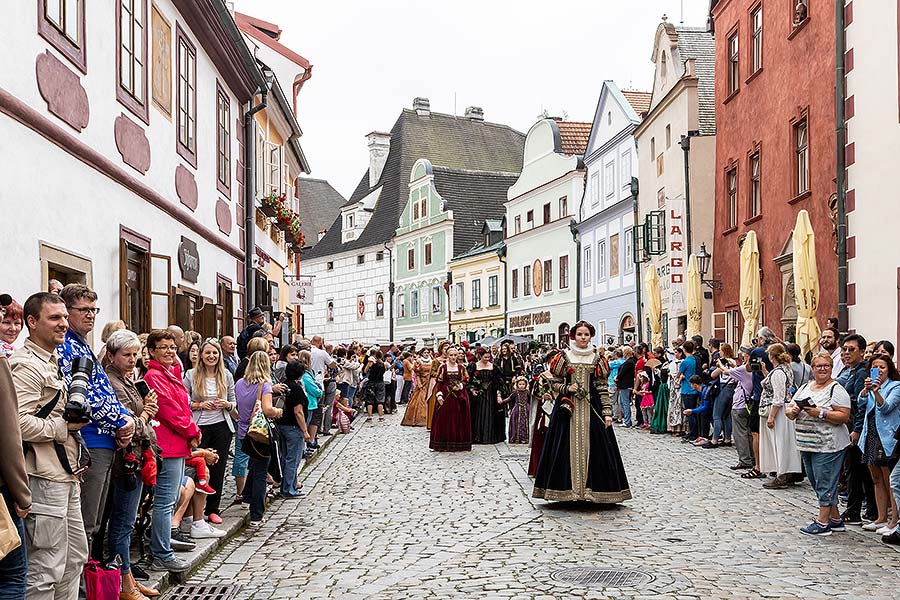 Fest der fünfblättrigen Rose ®, Český Krumlov, Samstag 22. 6. 2019