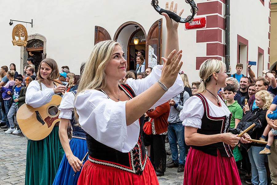 Five-Petalled Rose Celebrations ®, Český Krumlov, Saturday 22. 6. 2019