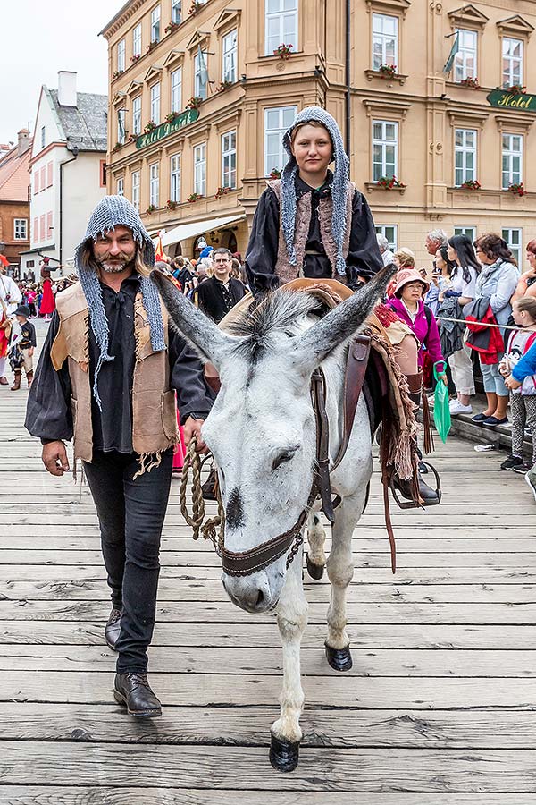 Fest der fünfblättrigen Rose ®, Český Krumlov, Samstag 22. 6. 2019