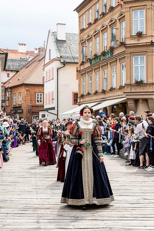 Slavnosti pětilisté růže ®, Český Krumlov, sobota 22. 6. 2019