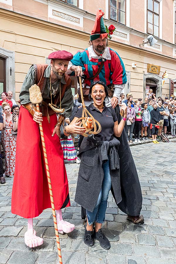 Slavnosti pětilisté růže ®, Český Krumlov, sobota 22. 6. 2019