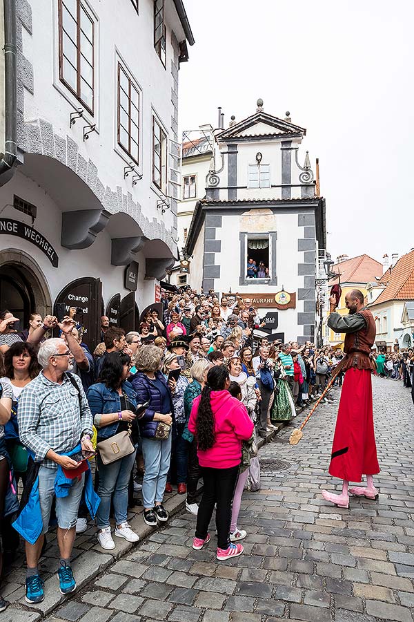 Fest der fünfblättrigen Rose ®, Český Krumlov, Samstag 22. 6. 2019