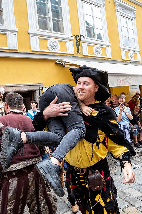 Fest der fünfblättrigen Rose ®, Český Krumlov, Samstag 22. 6. 2019