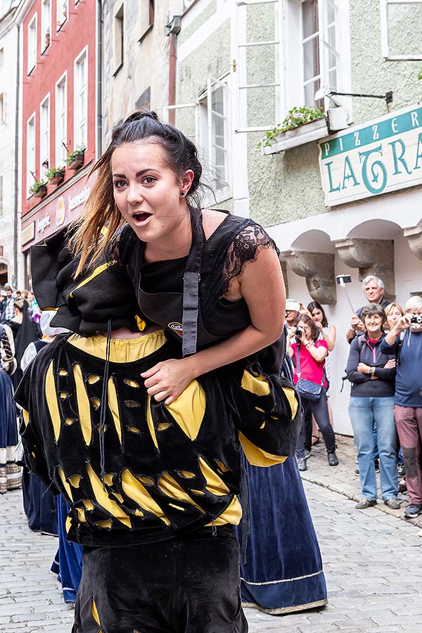 Fest der fünfblättrigen Rose ®, Český Krumlov, Samstag 22. 6. 2019