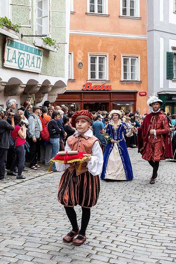 Fest der fünfblättrigen Rose ®, Český Krumlov, Samstag 22. 6. 2019