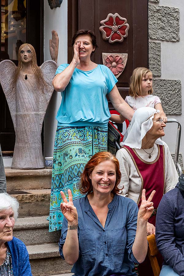 Slavnosti pětilisté růže ®, Český Krumlov, sobota 22. 6. 2019