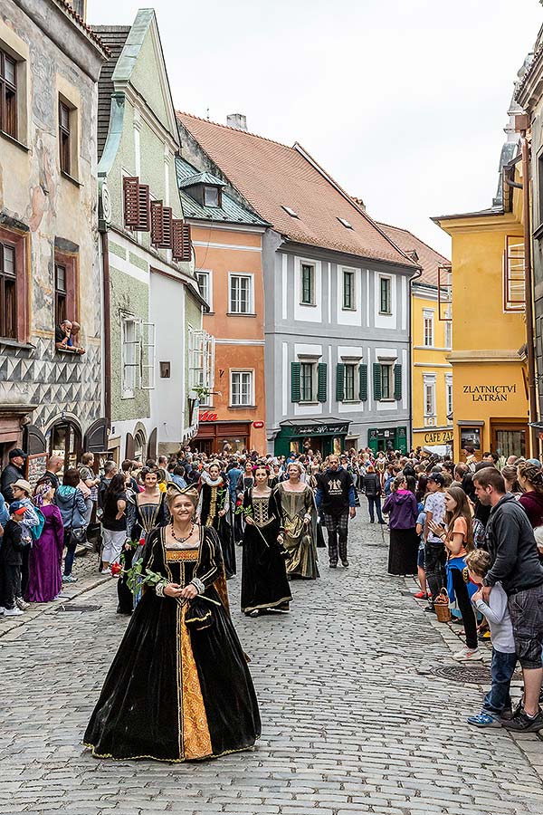 Fest der fünfblättrigen Rose ®, Český Krumlov, Samstag 22. 6. 2019