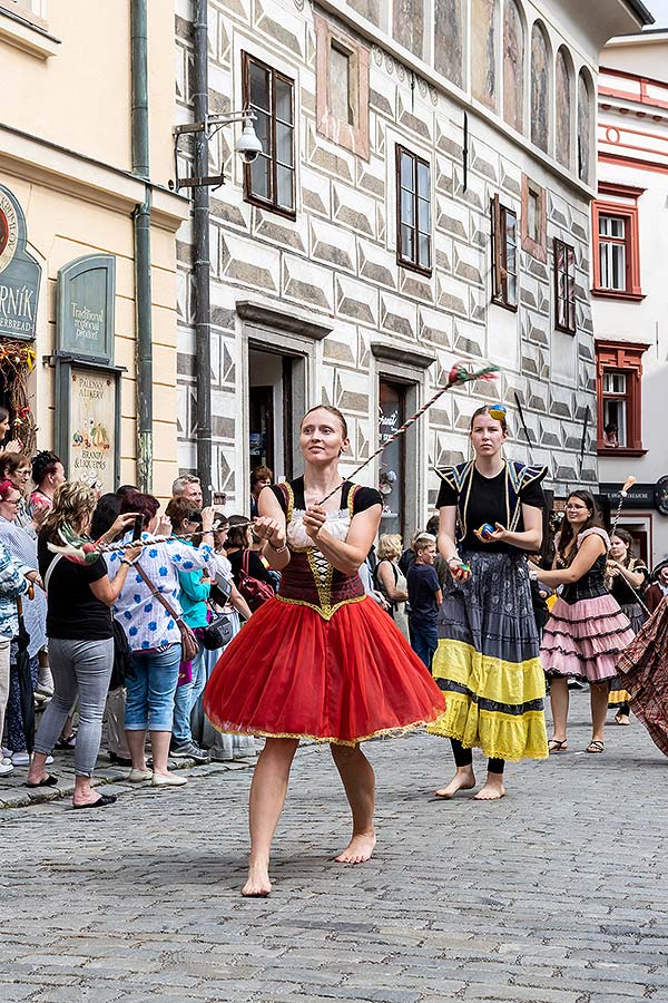 Fest der fünfblättrigen Rose ®, Český Krumlov, Samstag 22. 6. 2019