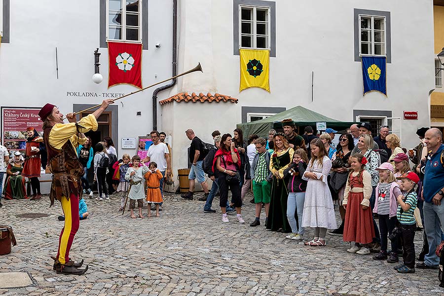 Slavnosti pětilisté růže ®, Český Krumlov, sobota 22. 6. 2019