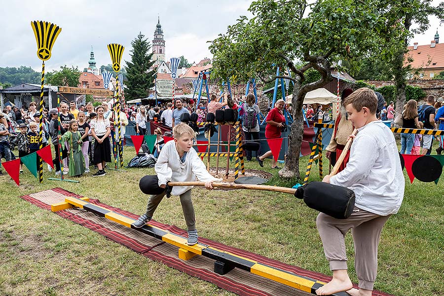 Fest der fünfblättrigen Rose ®, Český Krumlov, Samstag 22. 6. 2019