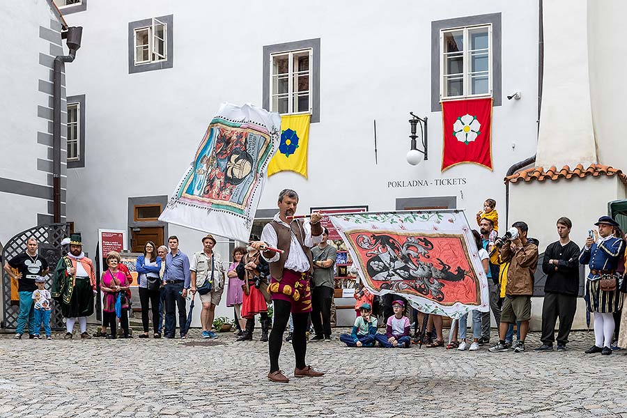 Fest der fünfblättrigen Rose ®, Český Krumlov, Samstag 22. 6. 2019