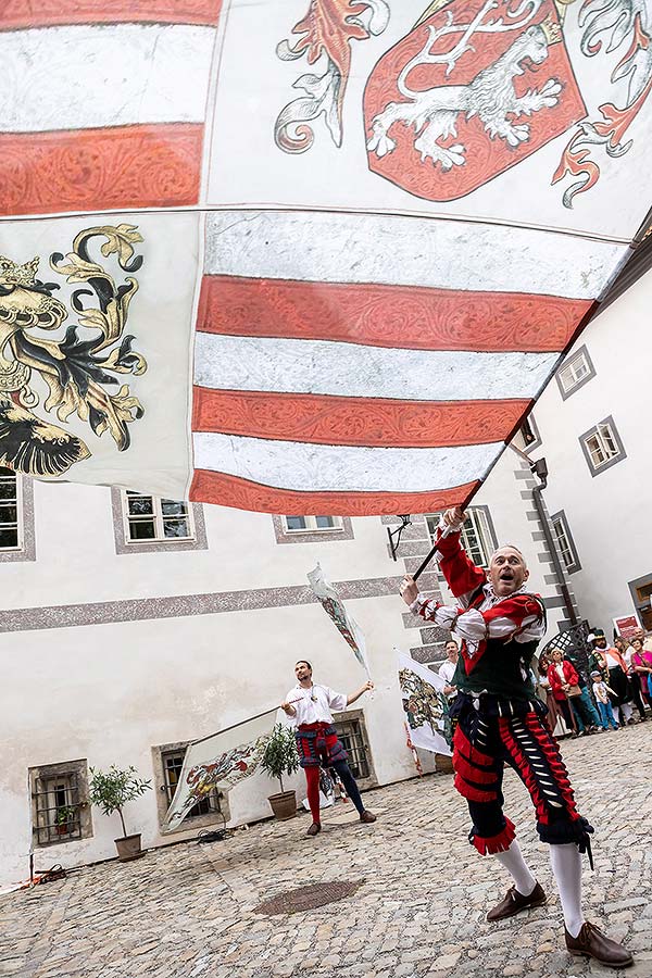 Slavnosti pětilisté růže ®, Český Krumlov, sobota 22. 6. 2019