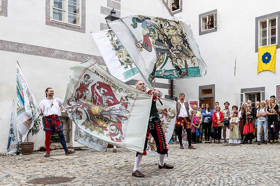 Fest der fünfblättrigen Rose ®, Český Krumlov, Samstag 22. 6. 2019