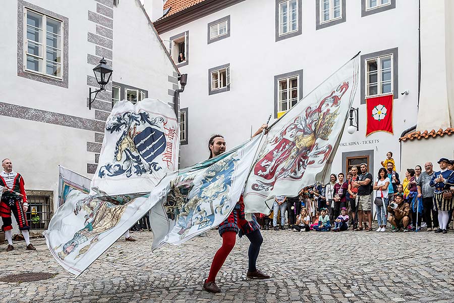 Fest der fünfblättrigen Rose ®, Český Krumlov, Samstag 22. 6. 2019