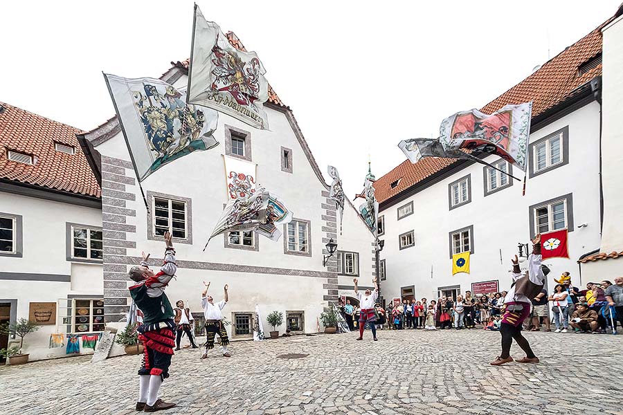 Fest der fünfblättrigen Rose ®, Český Krumlov, Samstag 22. 6. 2019