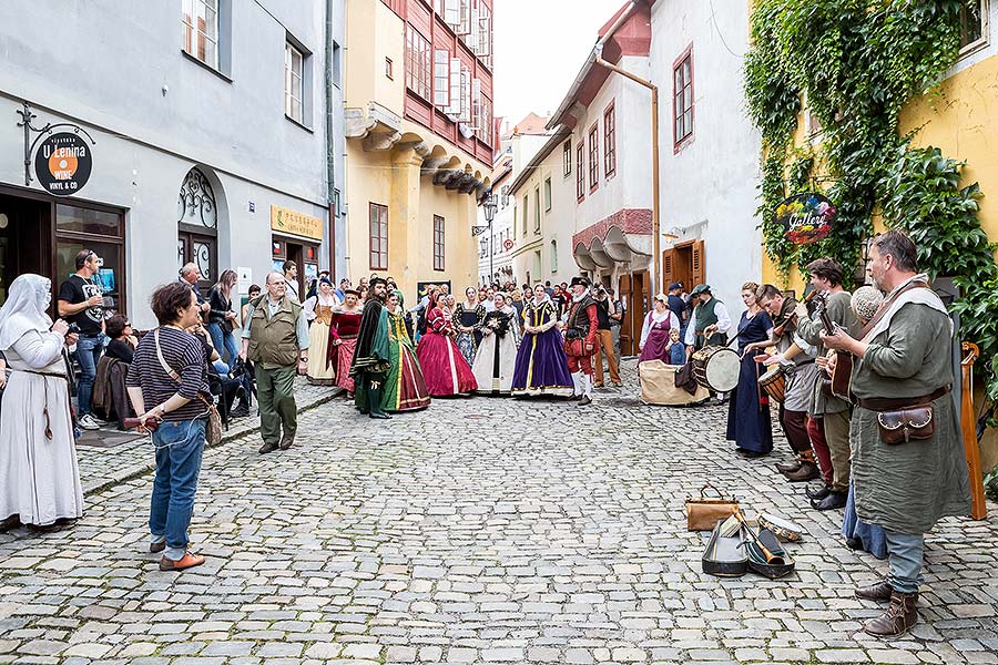 Slavnosti pětilisté růže ®, Český Krumlov, sobota 22. 6. 2019