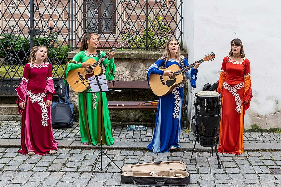 Fest der fünfblättrigen Rose ®, Český Krumlov, Samstag 22. 6. 2019