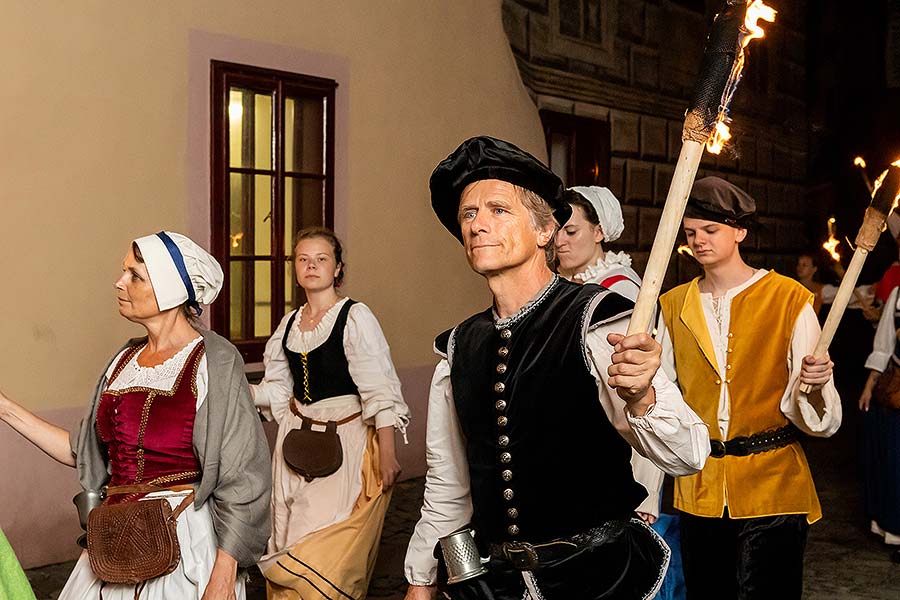 Fest der fünfblättrigen Rose ®, Český Krumlov, Samstag 22. 6. 2019