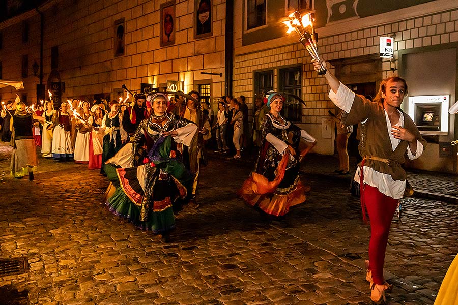 Fest der fünfblättrigen Rose ®, Český Krumlov, Samstag 22. 6. 2019