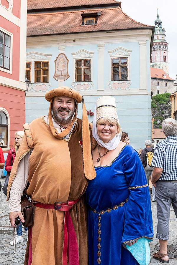 Slavnosti pětilisté růže ®, Český Krumlov, neděle 23. 6. 2019