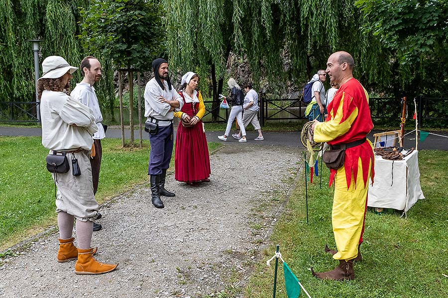 Fest der fünfblättrigen Rose ®, Český Krumlov, Sonntag 23. 6. 2019