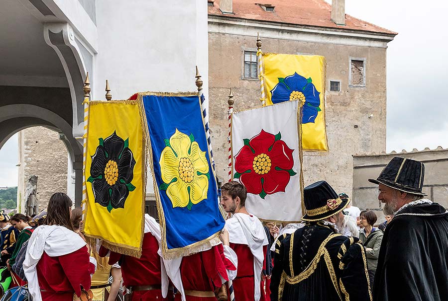 Fest der fünfblättrigen Rose ®, Český Krumlov, Sonntag 23. 6. 2019