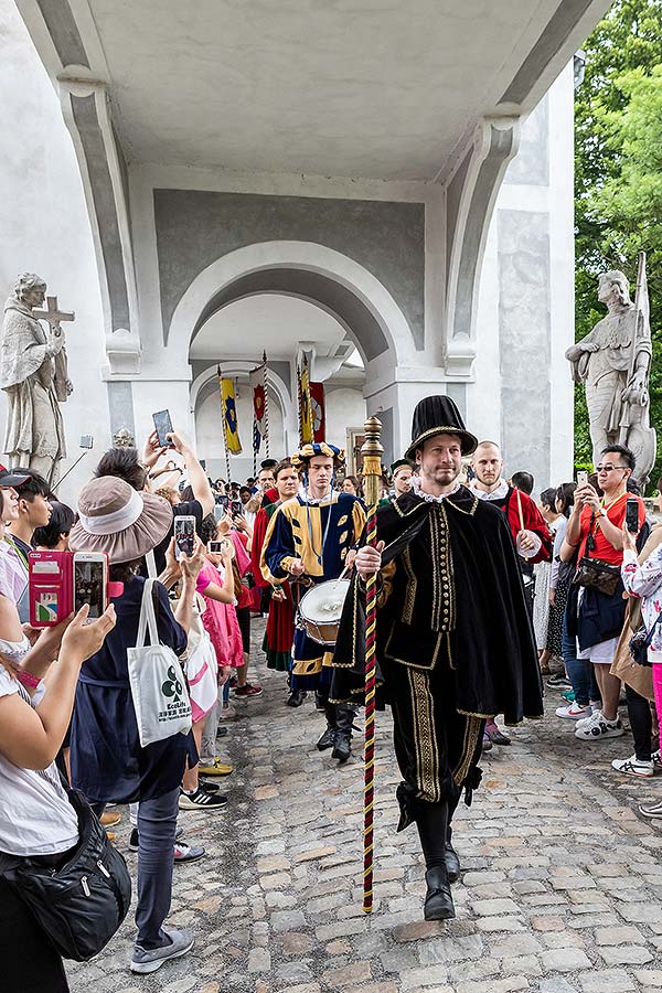 Slavnosti pětilisté růže ®, Český Krumlov, neděle 23. 6. 2019