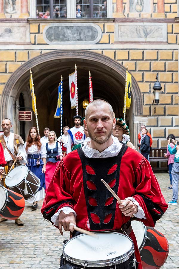 Slavnosti pětilisté růže ®, Český Krumlov, neděle 23. 6. 2019