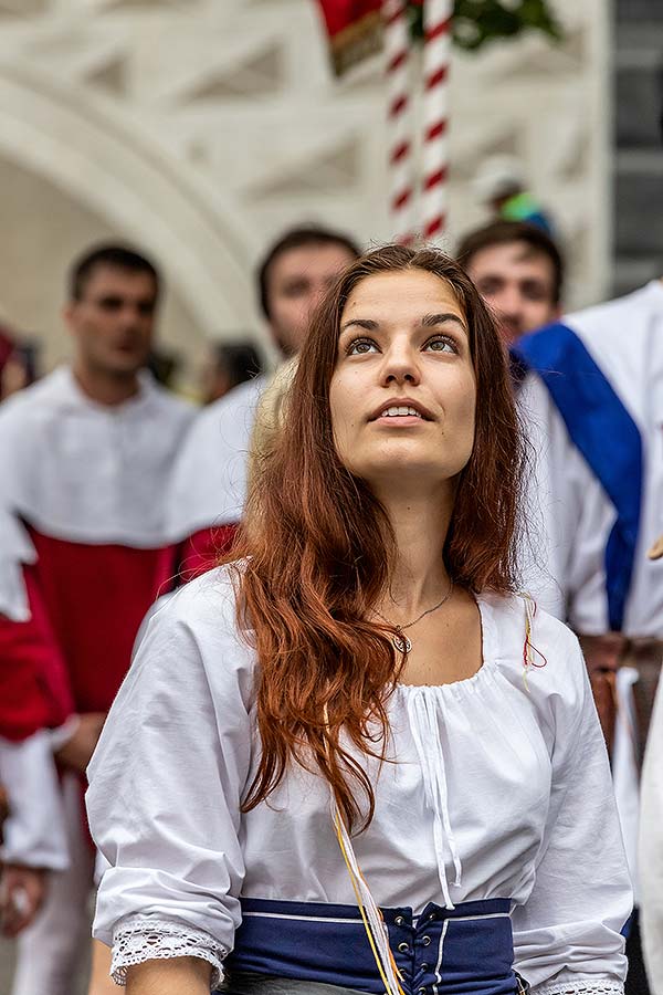 Fest der fünfblättrigen Rose ®, Český Krumlov, Sonntag 23. 6. 2019