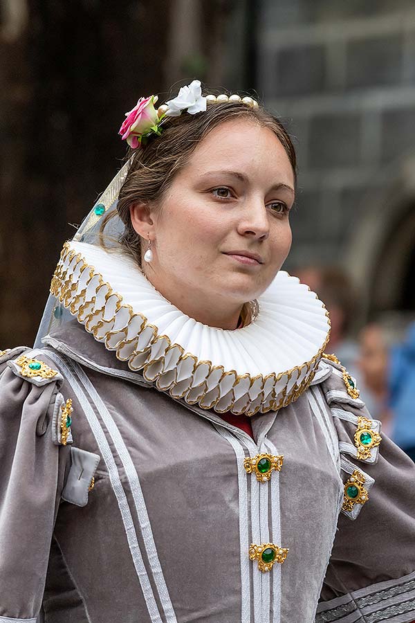 Fest der fünfblättrigen Rose ®, Český Krumlov, Sonntag 23. 6. 2019