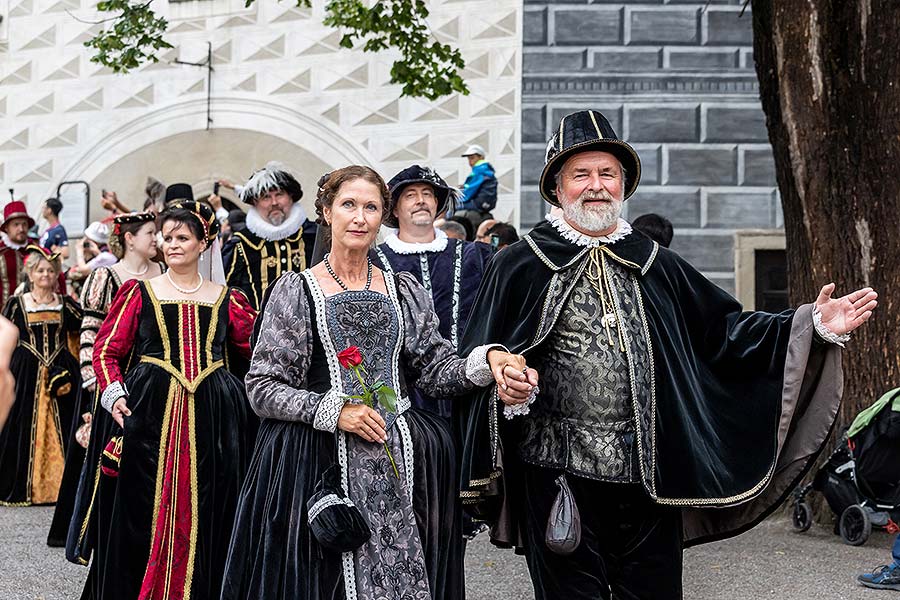 Fest der fünfblättrigen Rose ®, Český Krumlov, Sonntag 23. 6. 2019