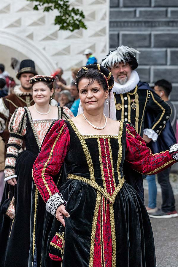 Slavnosti pětilisté růže ®, Český Krumlov, neděle 23. 6. 2019