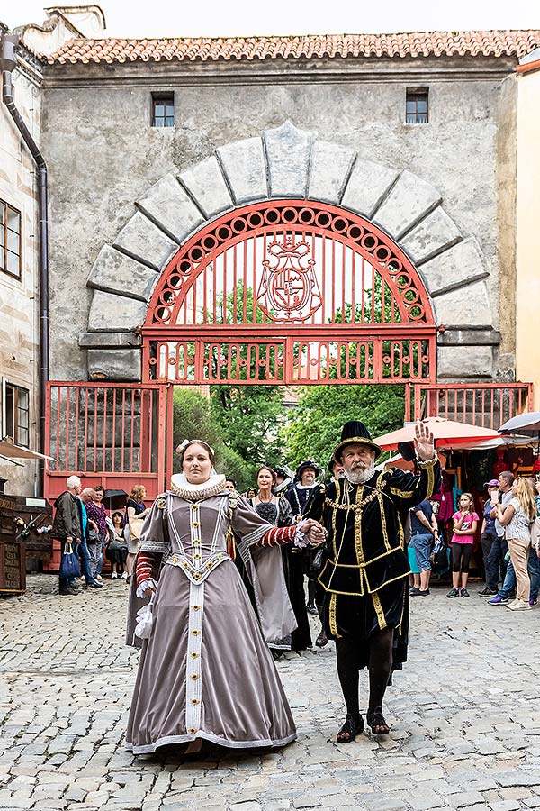 Slavnosti pětilisté růže ®, Český Krumlov, neděle 23. 6. 2019