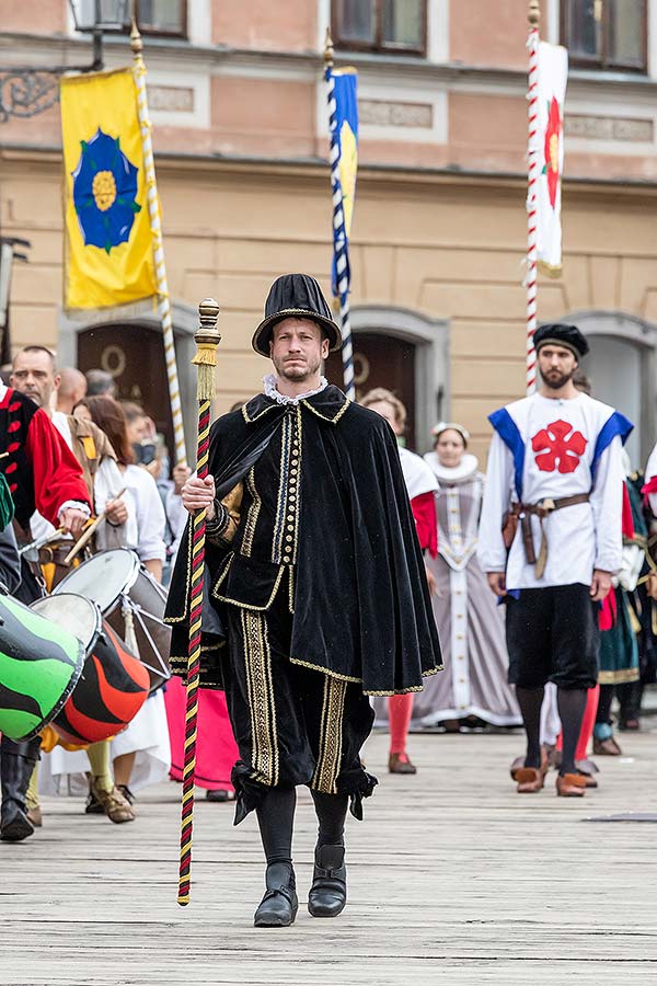 Slavnosti pětilisté růže ®, Český Krumlov, neděle 23. 6. 2019