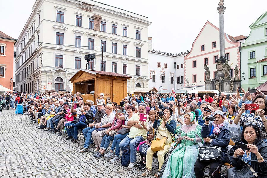 Fest der fünfblättrigen Rose ®, Český Krumlov, Sonntag 23. 6. 2019