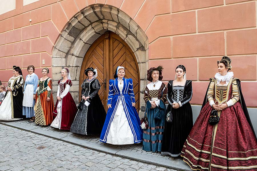 Fest der fünfblättrigen Rose ®, Český Krumlov, Sonntag 23. 6. 2019