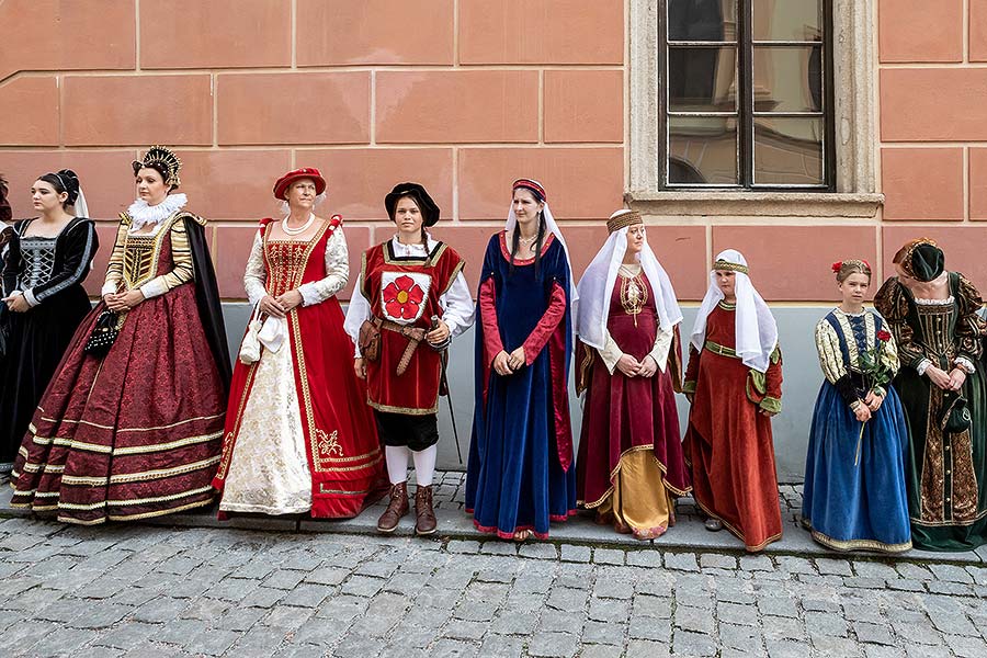 Slavnosti pětilisté růže ®, Český Krumlov, neděle 23. 6. 2019