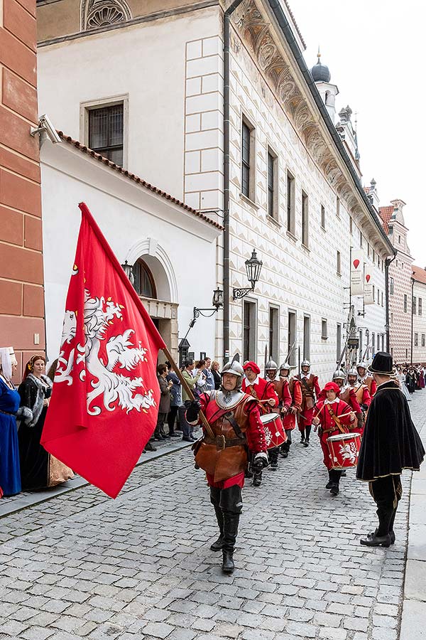 Fest der fünfblättrigen Rose ®, Český Krumlov, Sonntag 23. 6. 2019