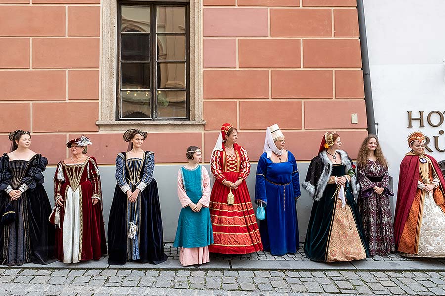 Fest der fünfblättrigen Rose ®, Český Krumlov, Sonntag 23. 6. 2019