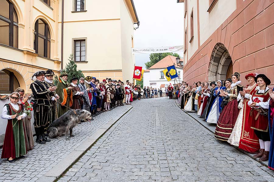 Slavnosti pětilisté růže ®, Český Krumlov, neděle 23. 6. 2019