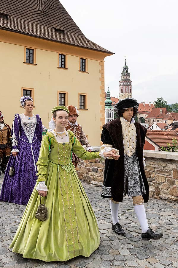 Fest der fünfblättrigen Rose ®, Český Krumlov, Sonntag 23. 6. 2019