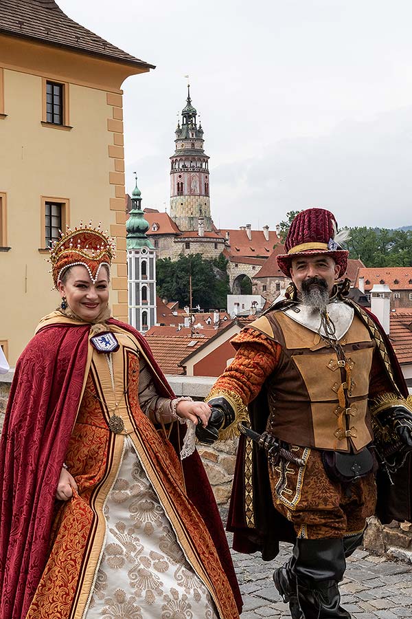 Slavnosti pětilisté růže ®, Český Krumlov, neděle 23. 6. 2019