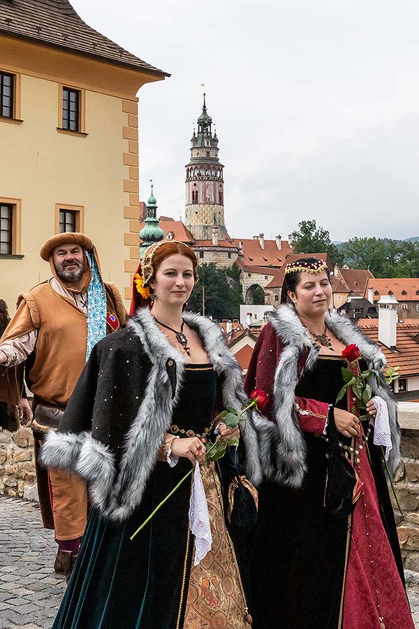 Fest der fünfblättrigen Rose ®, Český Krumlov, Sonntag 23. 6. 2019