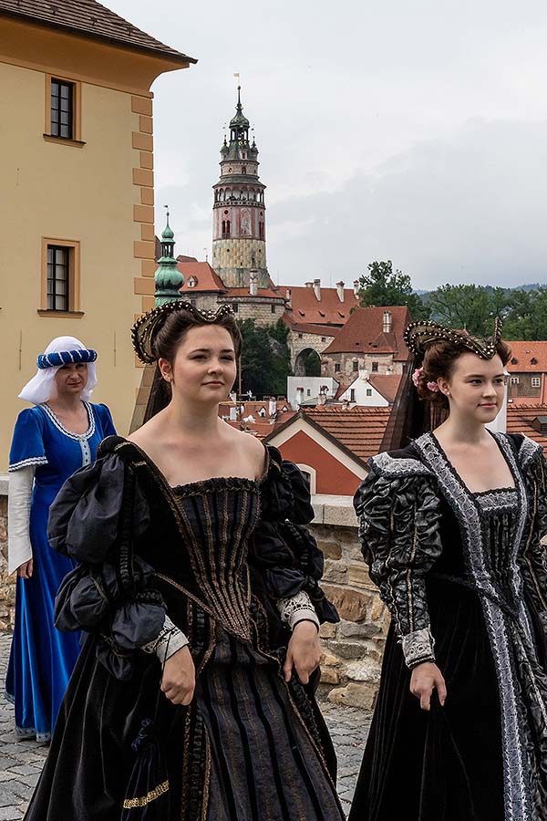 Fest der fünfblättrigen Rose ®, Český Krumlov, Sonntag 23. 6. 2019