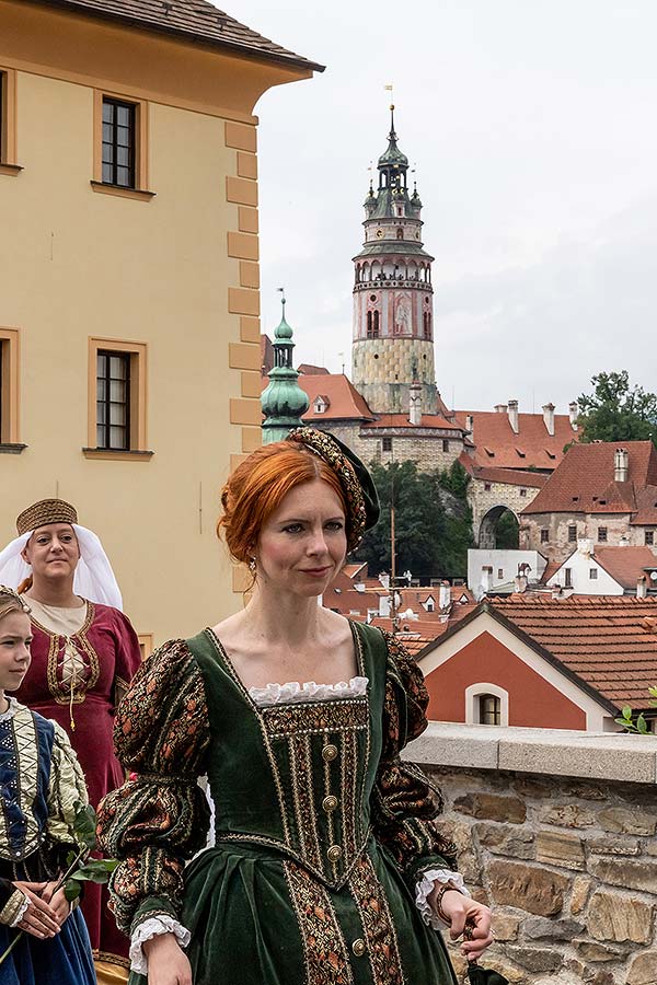 Fest der fünfblättrigen Rose ®, Český Krumlov, Sonntag 23. 6. 2019