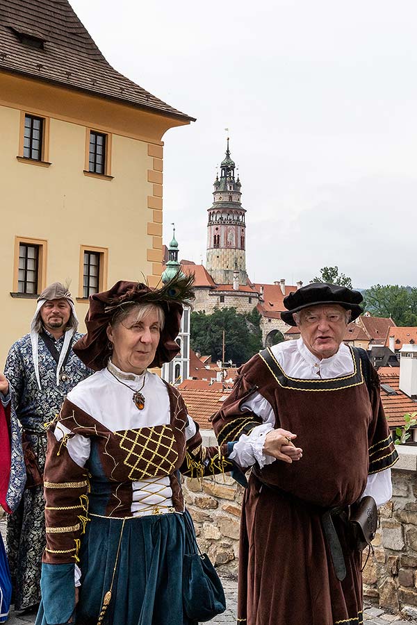 Fest der fünfblättrigen Rose ®, Český Krumlov, Sonntag 23. 6. 2019